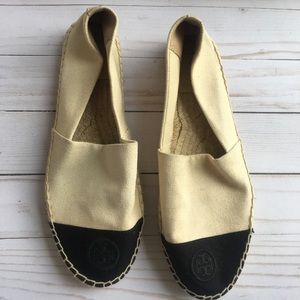 Tory Burch espadrilles Size 8 color block